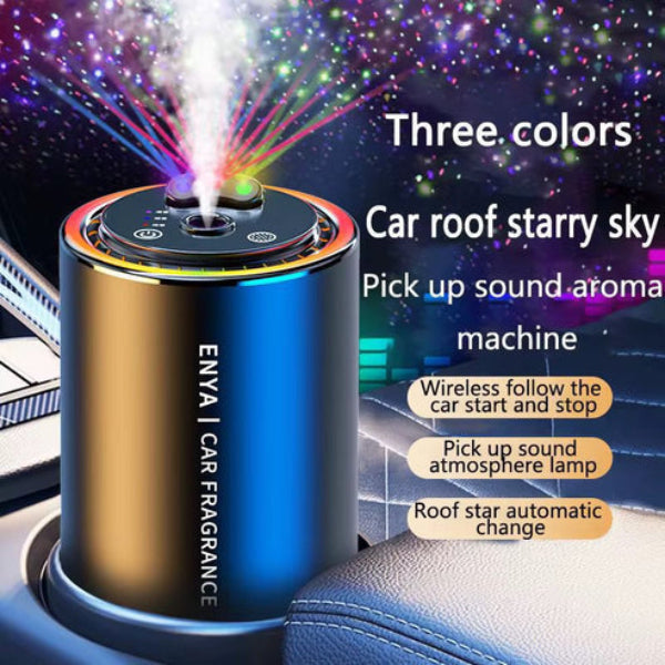 Car Air Purifier with Fragrance Diffuser