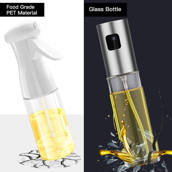 Reusable Kitchen Oil Spray Bottle for Cooking and Grilling